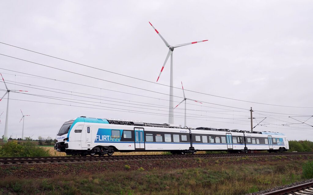 Stadler FLIRT AKKU próbamenet